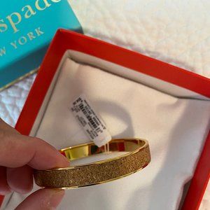 Kate Space Cork/Gold Bangle NWT